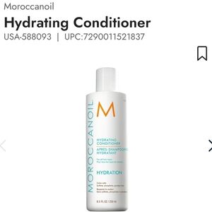 Moroccanoil Hydrating Conditioner - White and Blue